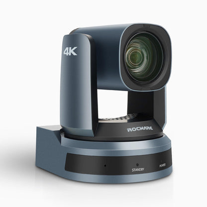 ROCWARE RC841U Zoom Certified 4K PTZ Camera with Auto Framing, Humanoid Tracking