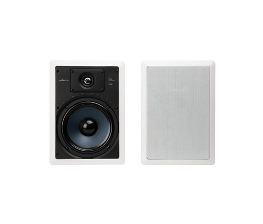 Polk RC85i High-Quality In-Wall Speaker with 8" Drivers (Pair)