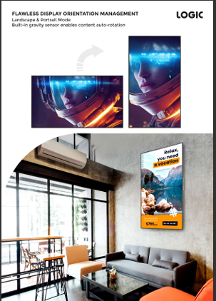 Logic LV65UC Flat Panel Display, 65 Inch