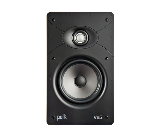 Polk V65 Vanishing In-Wall Speaker – 6.5” Premium Built-In Audio Speaker