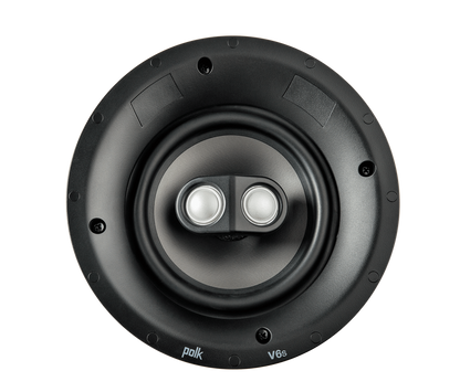 POLK V6S Vanishing In-Ceiling Stereo Speaker with 6.5" Driver