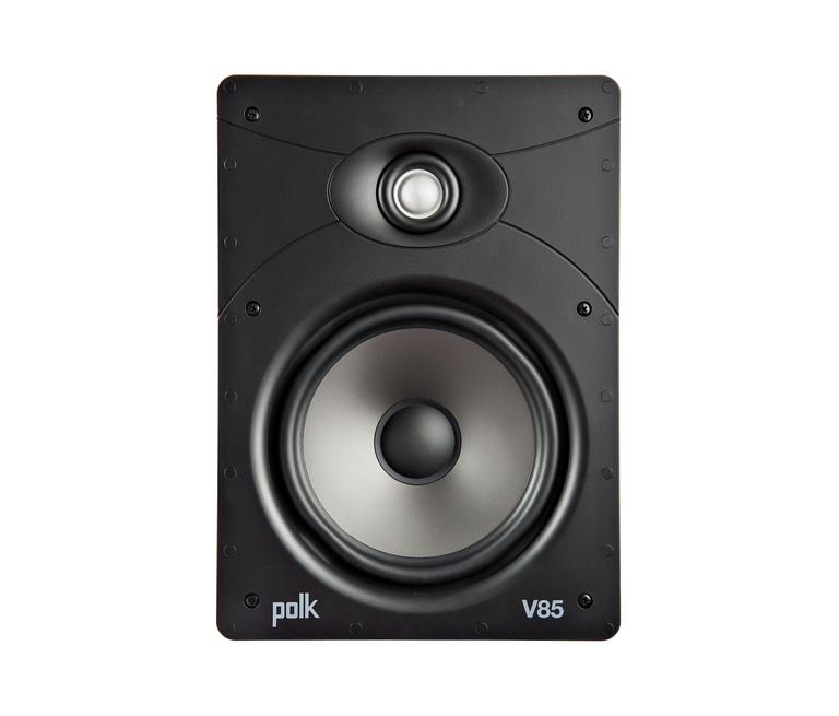 Polk V85 Vanishing in-wall speaker with 8” driver