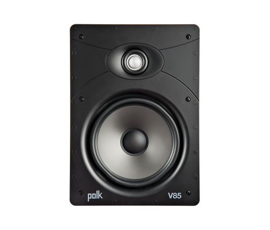 Polk V85 Vanishing In-Wall Speaker – 8” Premium Built-In Audio Speaker