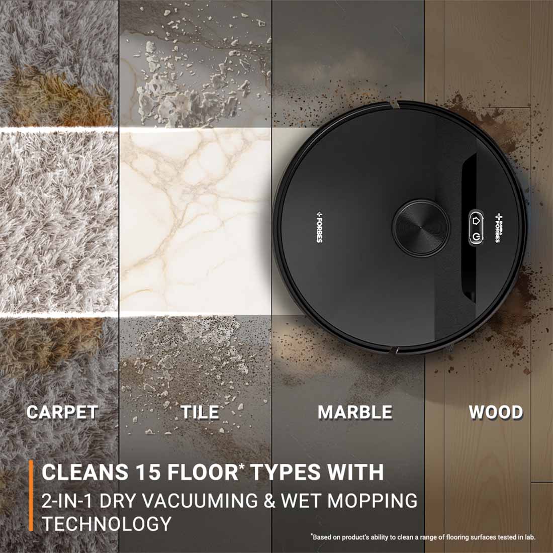 Eureka Forbes Smartclean Home Mapping Pro S2 Robotic Vacuum cleaner