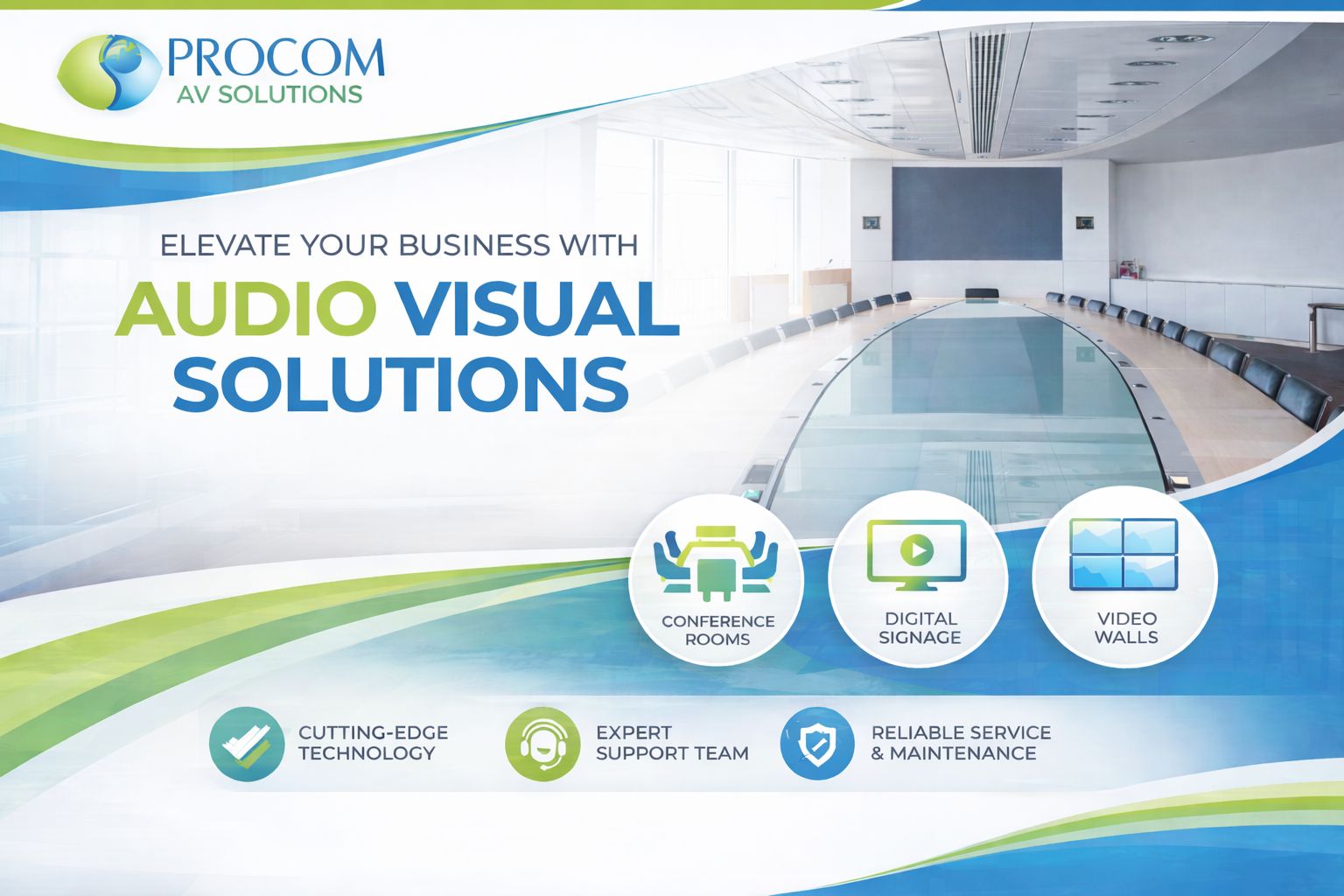 Procom AV Solutions | Professional Audio Visual Systems India