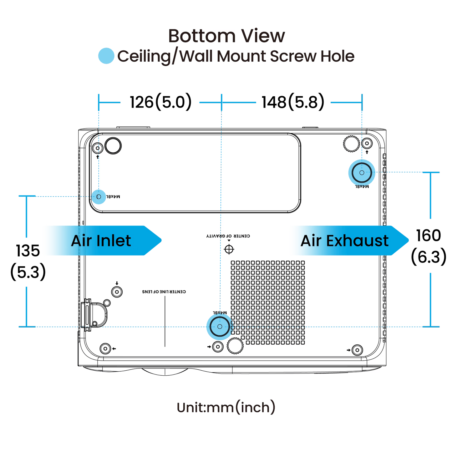 BenQ AH500ST A series Laser Projector