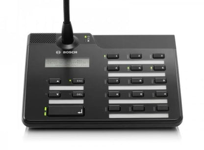 Bosch PVA-15CST PAVIRO Call Station for Voice Alarm & PA Systems