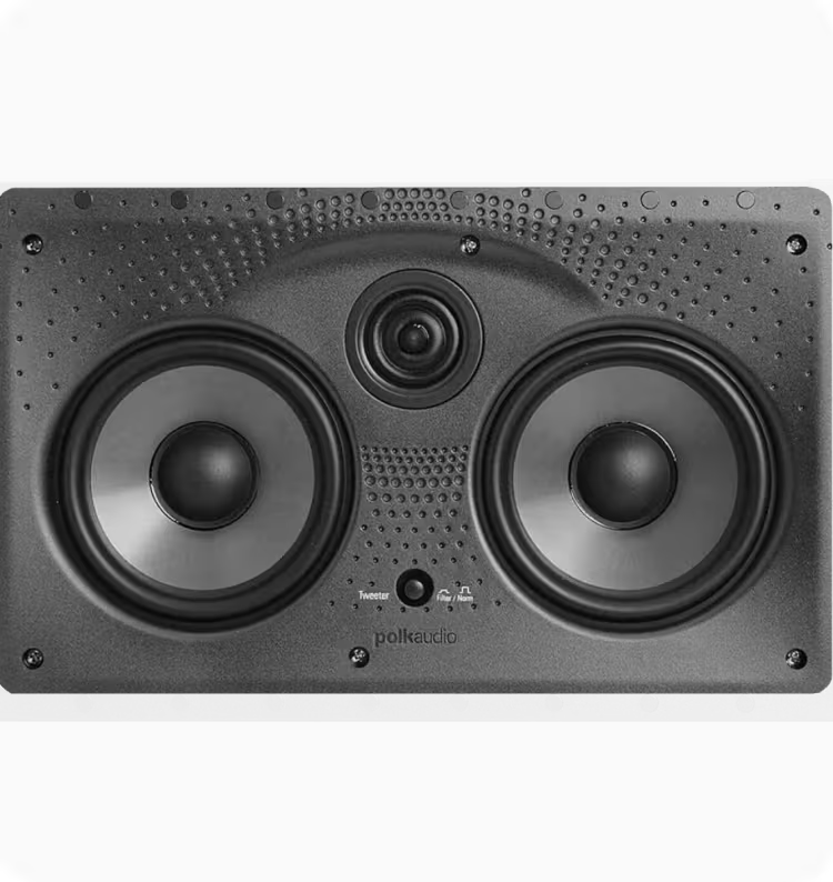 Polk VS 255c-RT Vanishing RT series In-Wall center channel speaker