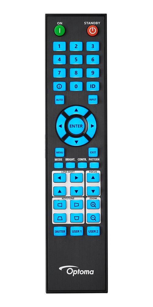 Optoma ZU820TST 8100 lumen fixed lens short throw laser projector