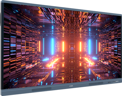 Interactive Display LOGIC- LT-IR65ZX with Android OS, 4K Resolution, 40 Point Infrared Touch, 75 Inch Panel