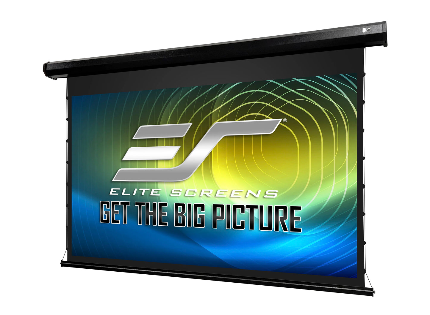 Elite Screens Spectrum, 100-inch Diag 16:9, Electric Motorized 4K/8K Ready Drop Down Projector Screen, ELECTRIC100H