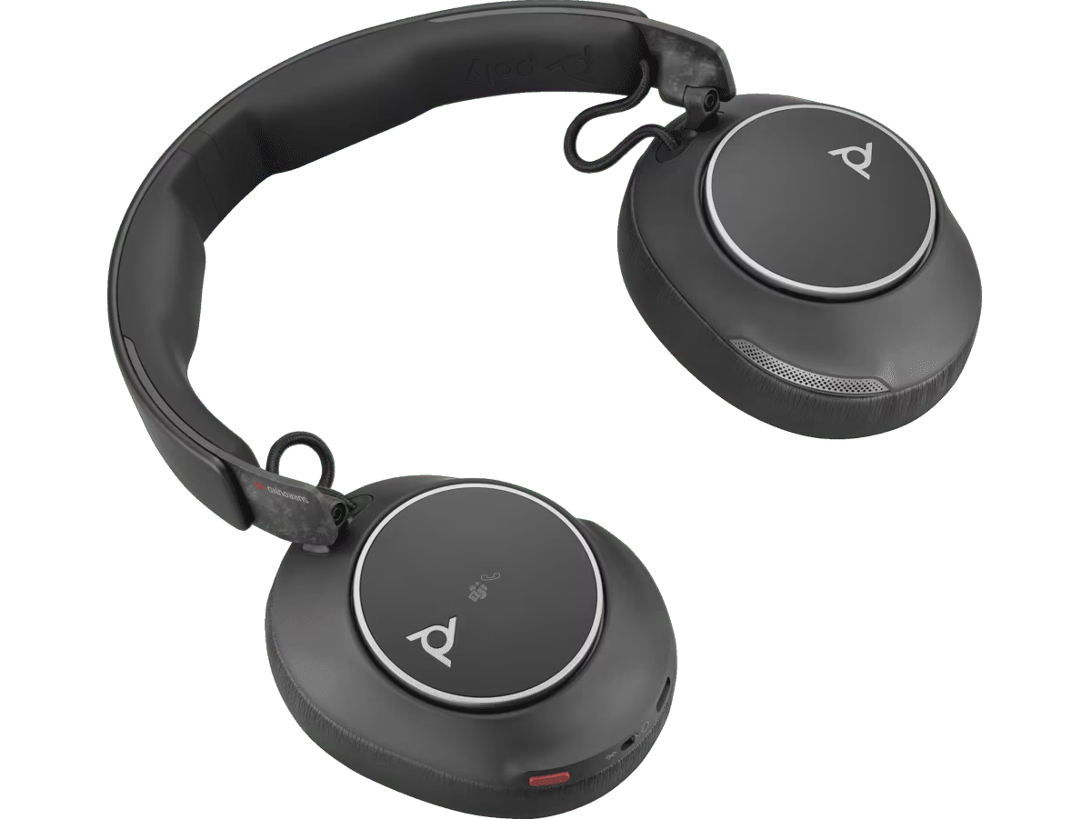 Poly Voyager Surround 80 UC Microsoft Teams Certified USB-C Headset +USB-C/A Adapter