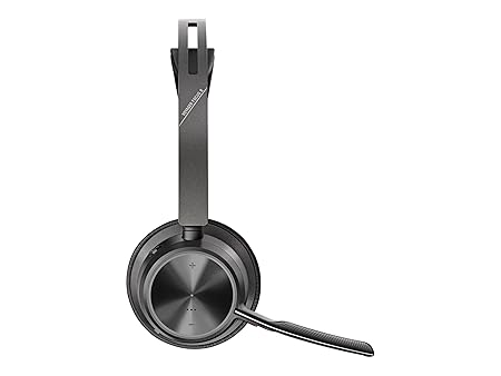 Poly Voyager Focus 2 UC USB-C On Ear Headset - Bluetooth Dual-Ear (Stereo) with Boom Mic