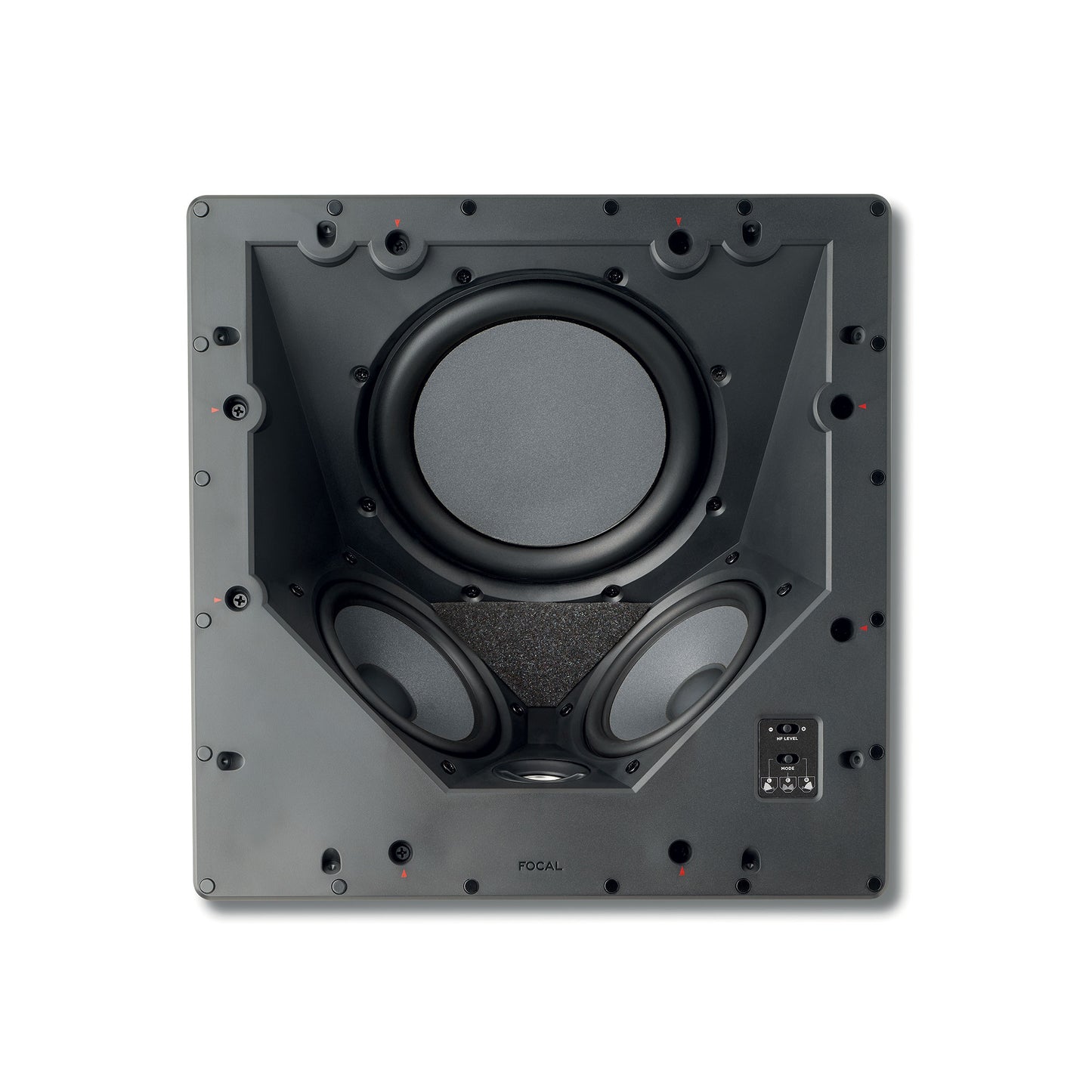 Focal 100 ICLCR5 In-Ceiling LCR Speaker for Home Theater & Surround Sound