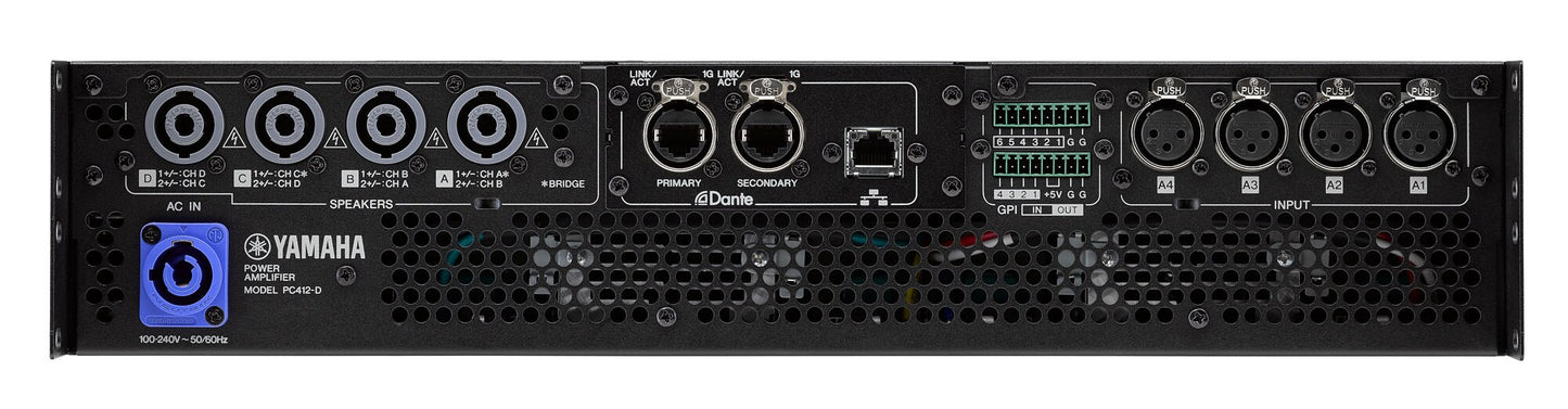 Yamaha PC412-D Power Amplifier
