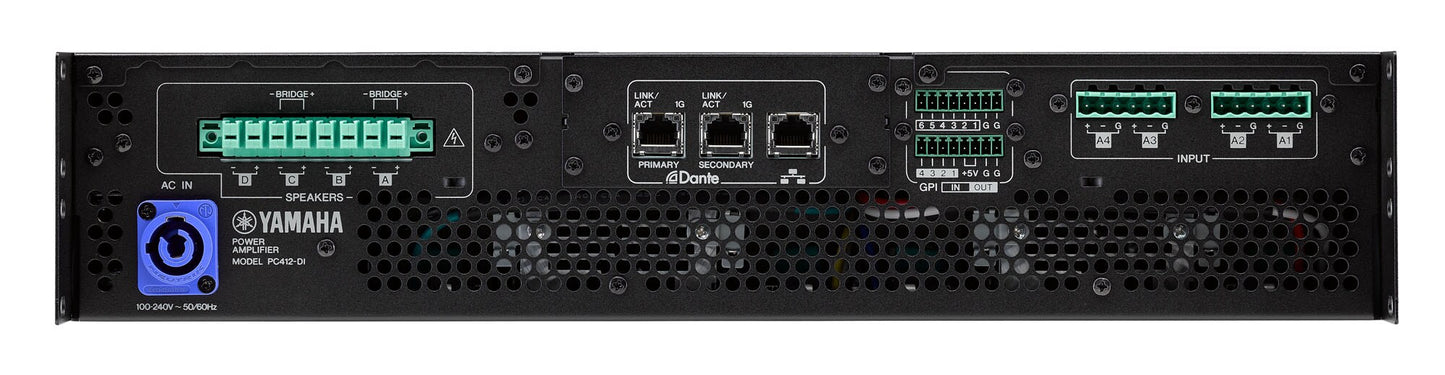 Yamaha PC412-DI Power Amplifier