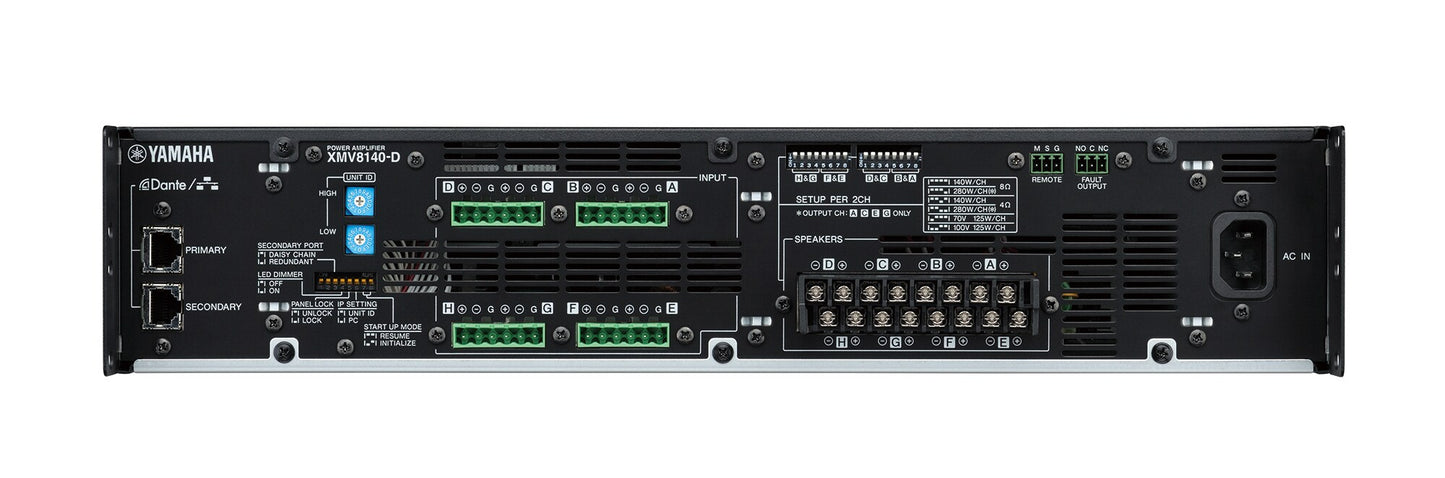 Yamaha XMV8140-D Power Amplifier