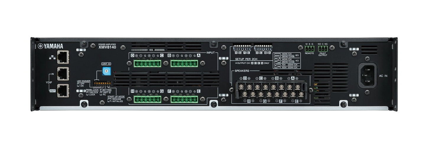 Yamaha XMV8140 Power Amplifier