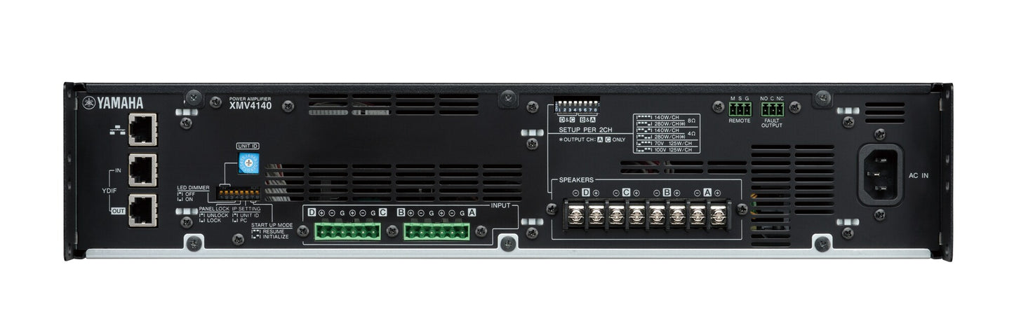 Yamaha XMV4140 Power Amplifier