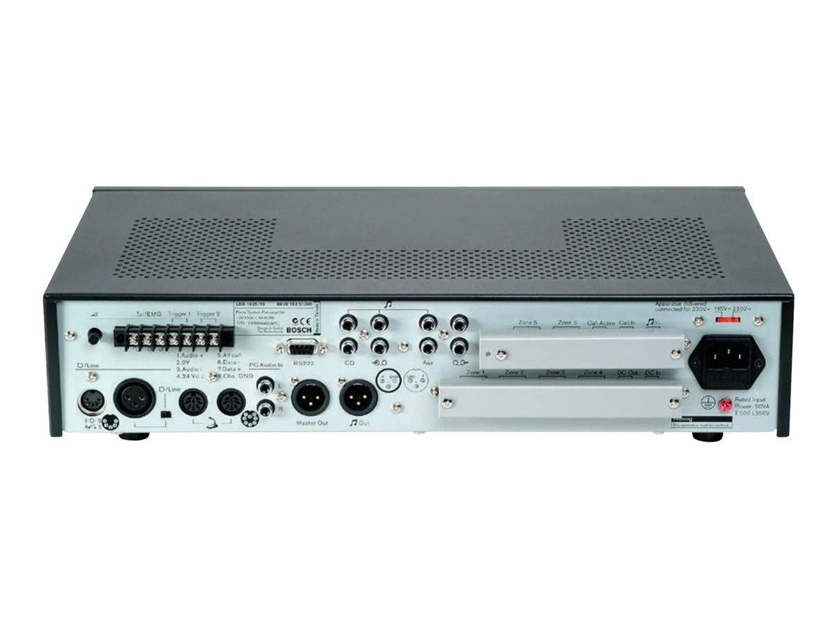 Bosch PLENA LBB1925 Power Amplifier for Professional PA Systems