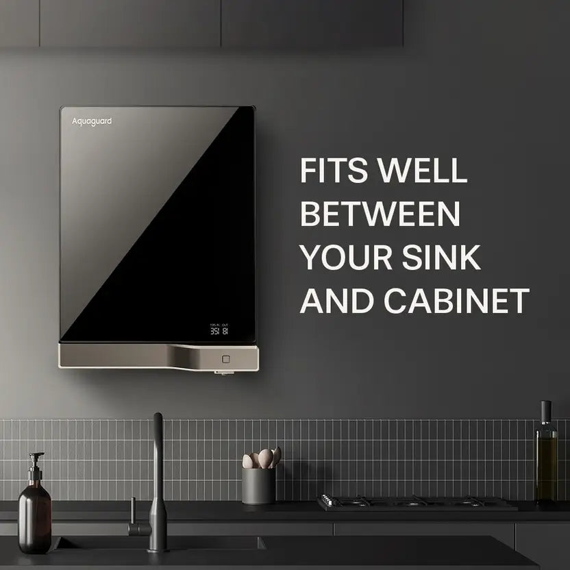 Aquaguard Slim Glass 3.6 L RO + UV + Copper Water Purifier