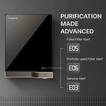 Aquaguard Slim Glass 3.6 L RO + UV + Copper Water Purifier