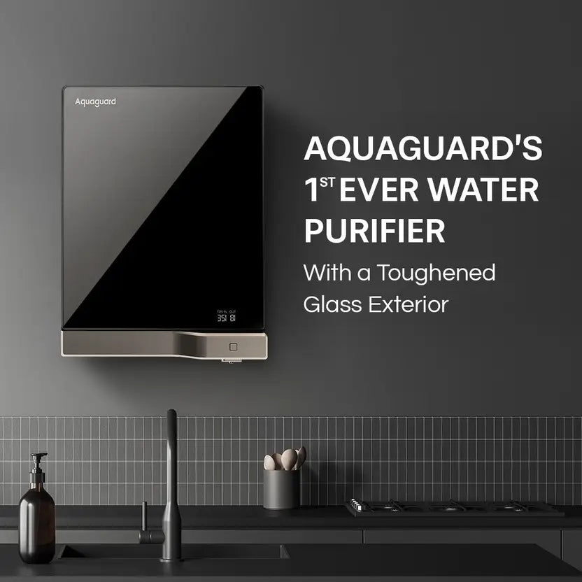 Aquaguard Slim Glass 3.6 L RO + UV + Copper Water Purifier