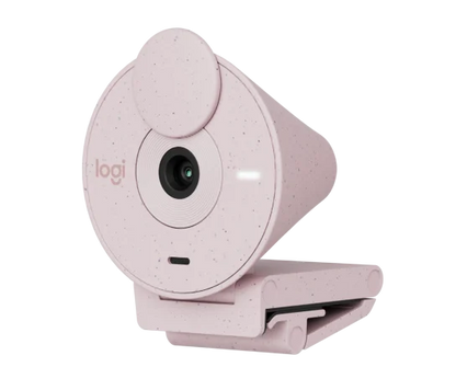 Logitech Brio 300 Full HD Webcam with Privacy Shutter, Noise Reduction Microphone