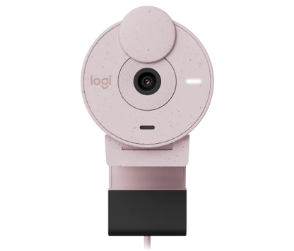 Logitech Brio 300 Full HD Webcam with Privacy Shutter, Noise Reduction Microphone